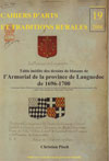 ARMORIAL DE LA PROVINCE DE LANGUEDOC DE 1696-1700