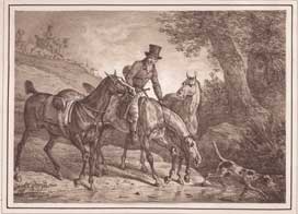 Chasses, chevaux et estampes