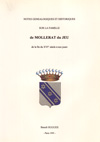 NOTES GENEALOGIQUES ET HISTORIQUES SUR LA FAMILLE DE MOLLERAT DU JEU
