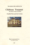 INVENTAIRE DES ARCHIVES DU CHATEAU TURPAUT
